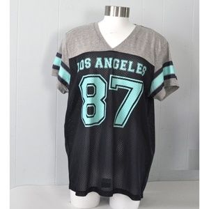 Los Angeles Jersey Tee Retro Style Tshirt